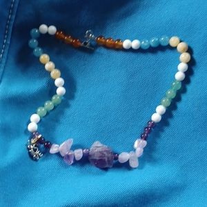 Necklace amethyst